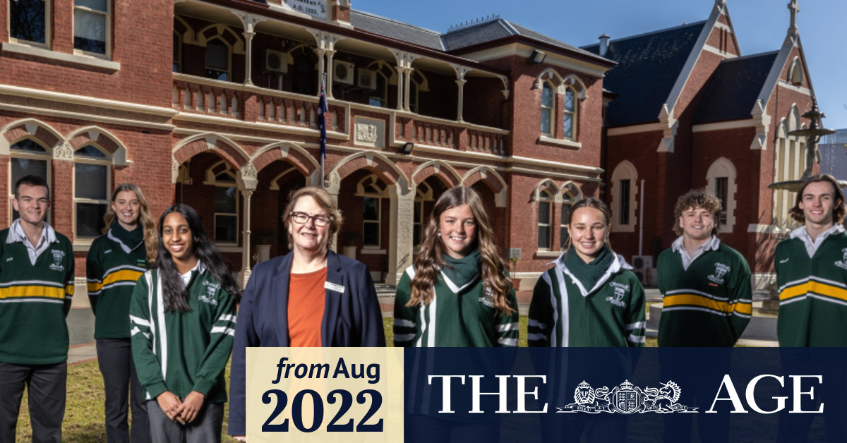 Schools that Excel 2022 St Joseph’s College Echuca regional winner non